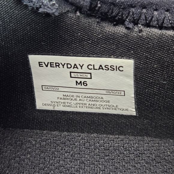 NEW Vessi Everyday Classic Mens Size 6 Waterproof Shoes Sneakers All Black main image 7
